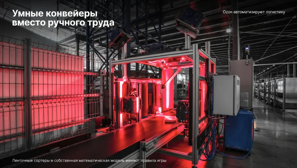 Умные конвейеры вместо ручного труда