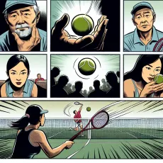 самая быстрая подача в большом теннисе